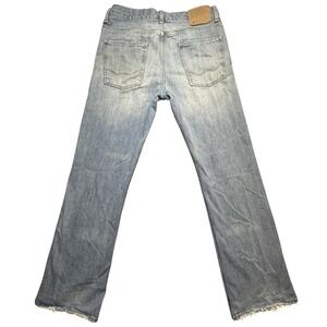 American Eagle Outfitters Bootcut Jeans Mens 32x32 Light Wash Distressed Denim